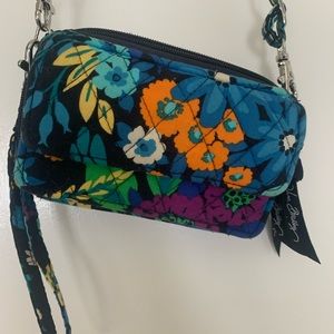 Vera Bradley- Midnight Blues- Crossbody Wristlet/Wallet